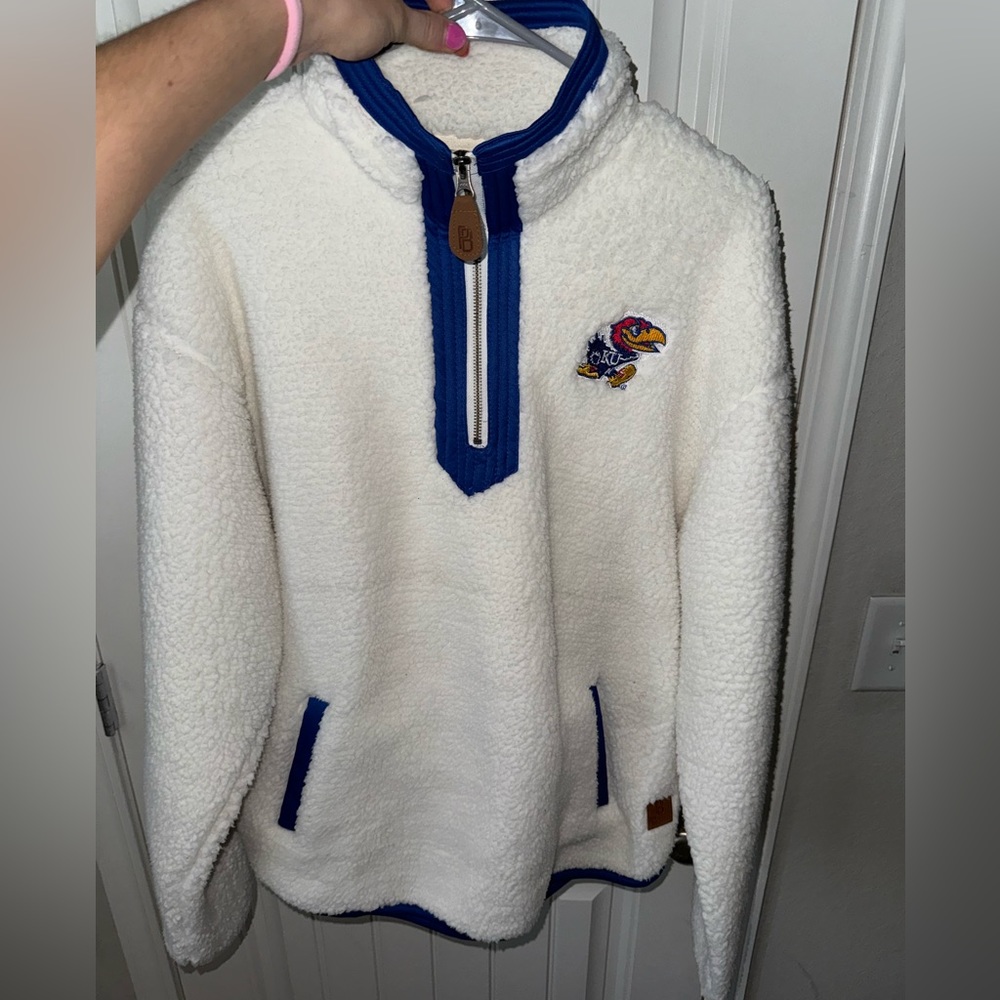 ✨KANSAS JAYHAWKS QUARTER ZIP✨